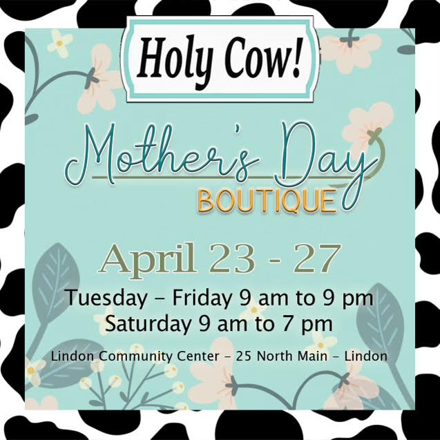 april 23-27, 2024 | holy cow boutique