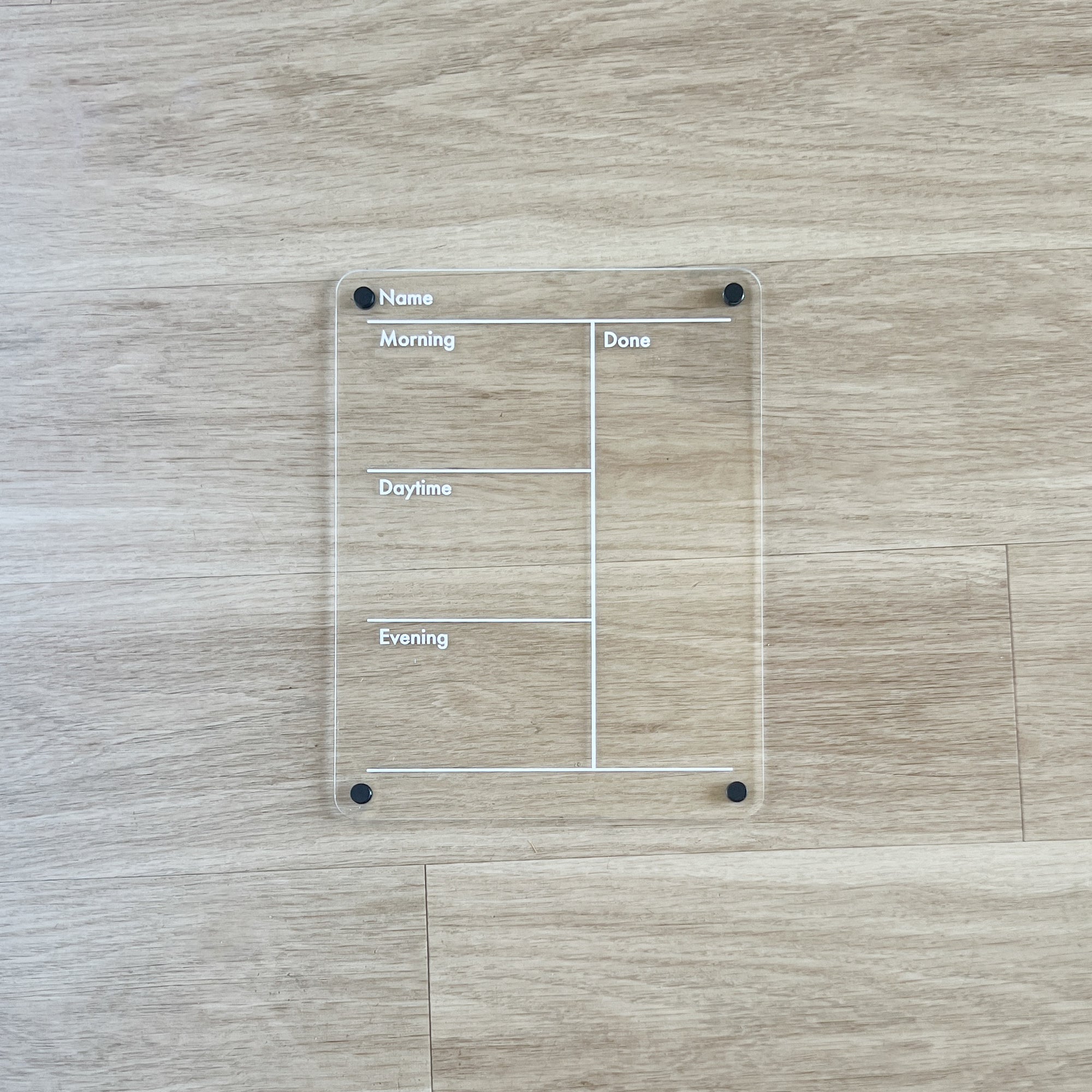 Routine Board | Fridge | Acrylic Boards