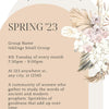 Inklings Small Group - Spring '23 Invite Template