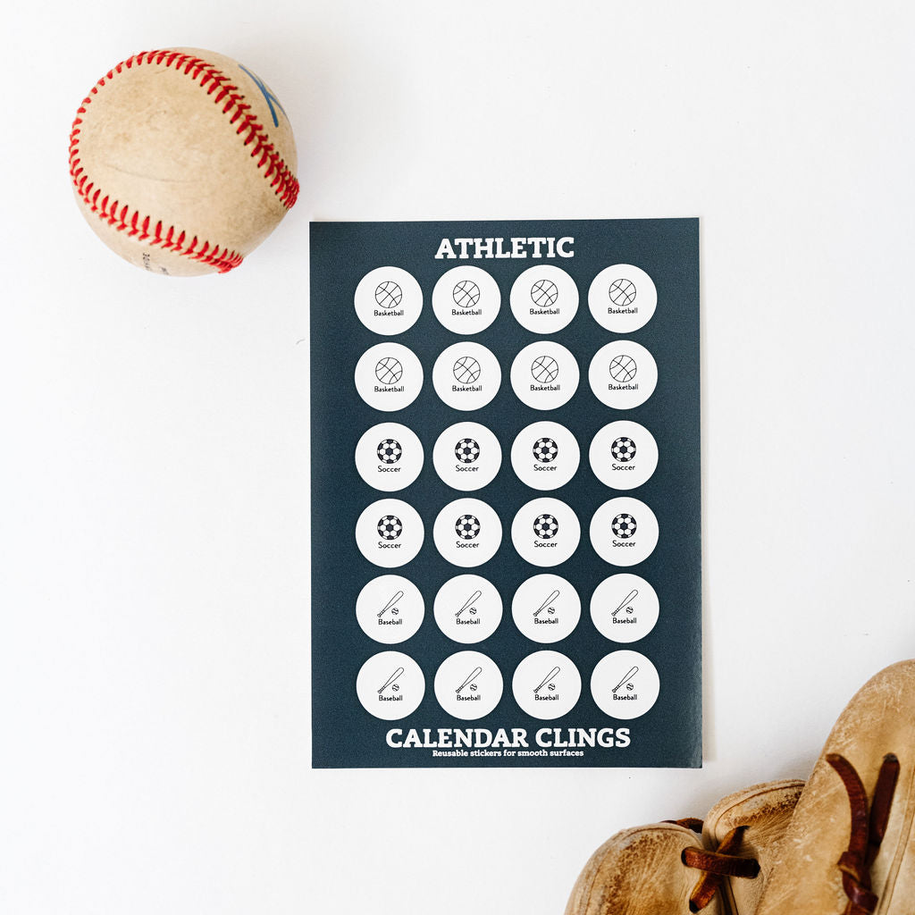 Athletic | Team | Calendar Clings