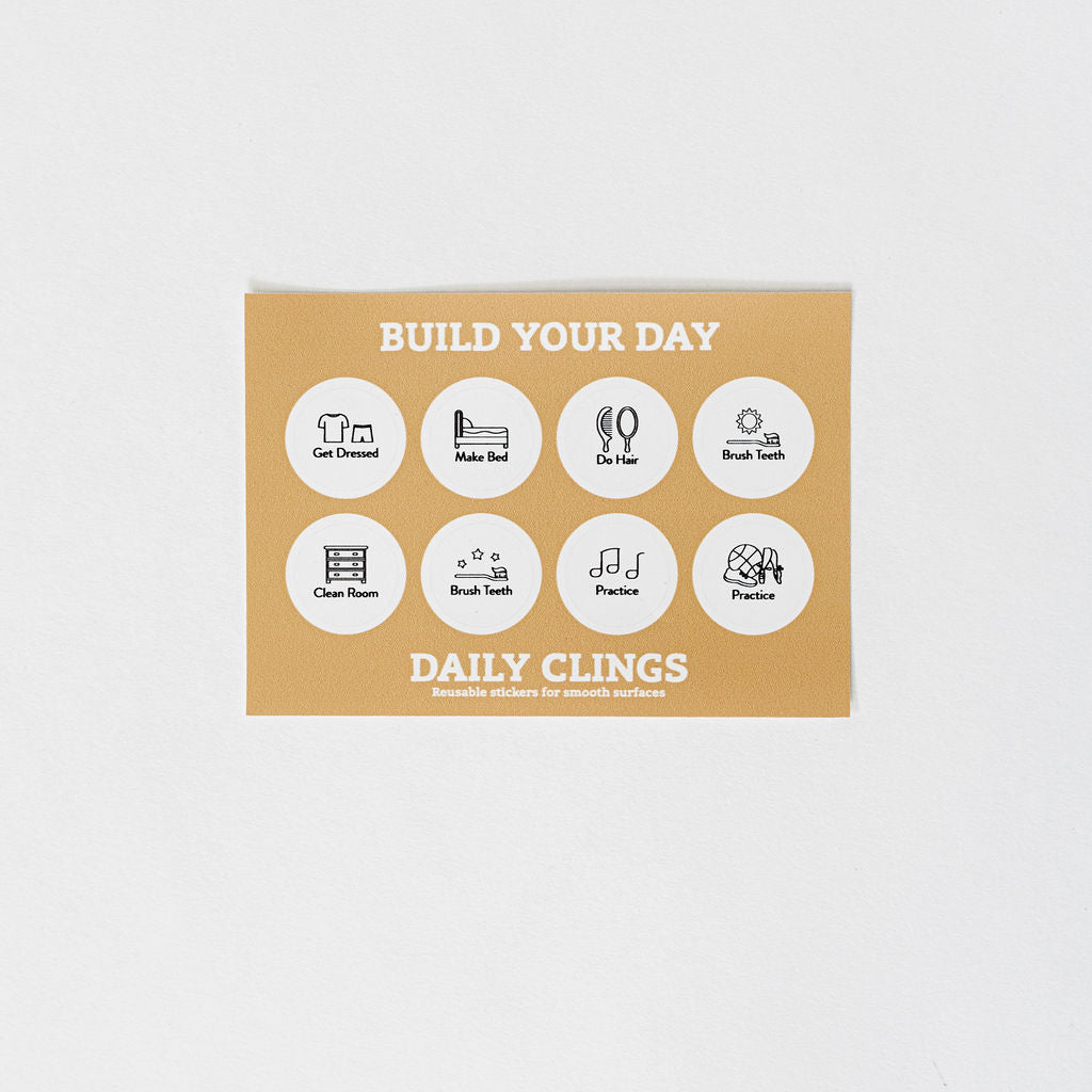 Build Your Day | Basic | Daily Clings