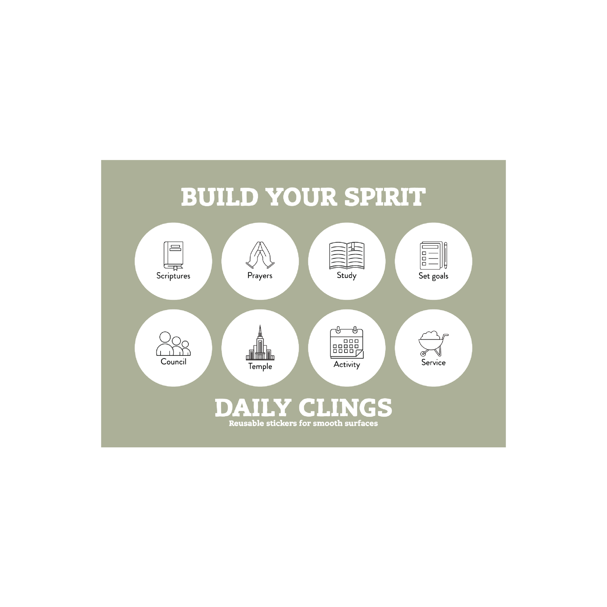 Build Your Spirit | Daily Clings